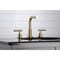 Kingston Brass FSC8953CML Manhattan Widespread Bathroom Faucet W/ Brass Pop-Up, Brass FSC8953CML - alternate 6